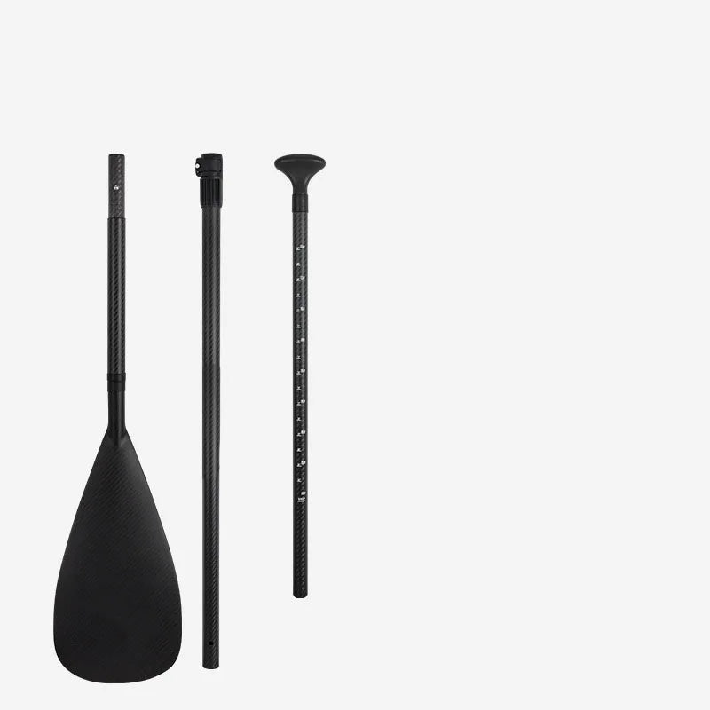 Carbon Fiber Hybrid SUP Paddle Adjustable 3-Piece Eco-Friendly Portable Touring SUP Paddle Blade Custom Size Lightweight
