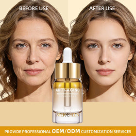 MERCILEN Anti-Wrinkle Facial Oil Brightens and Anti-Aging Facial Skin Care Hydrating Nourishing Smoother Brighter Face Serum Oil