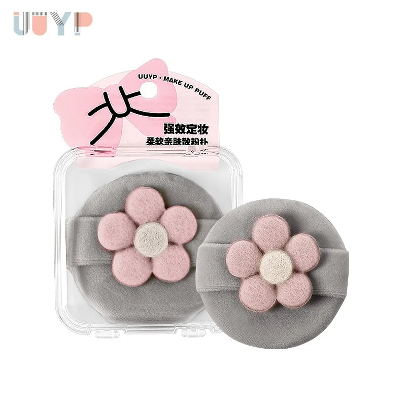 Custom High Quality Powder Puff Quality Design Facial for Face Dry Use Cosmetic Makeup Puff Foundation Setting Makeup Tools