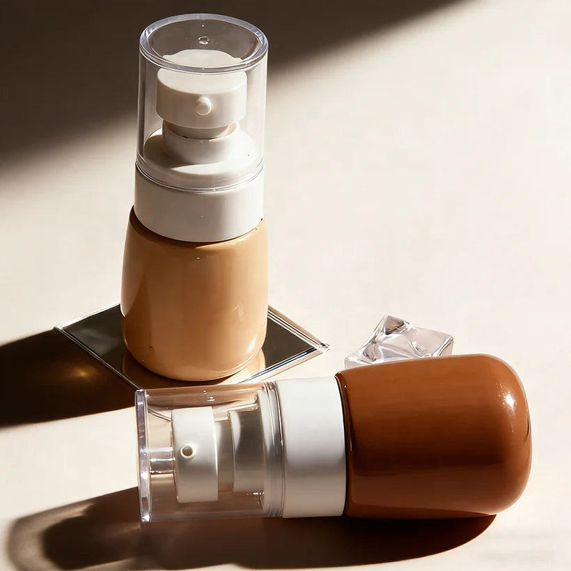 Wholesale Vegan Foundation Cream Makeup Full Coverage Waterproof for Dark Skin Tones Customizable Colors with No Logo