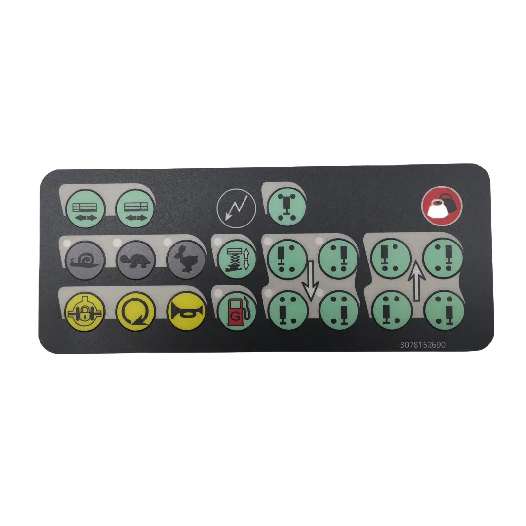 HNARL AWP PARTS Haulotte 3078152690 HA3078152690 Decal Control Box Used for Haulotte Compact 10DX Compact 12DX H15SXL