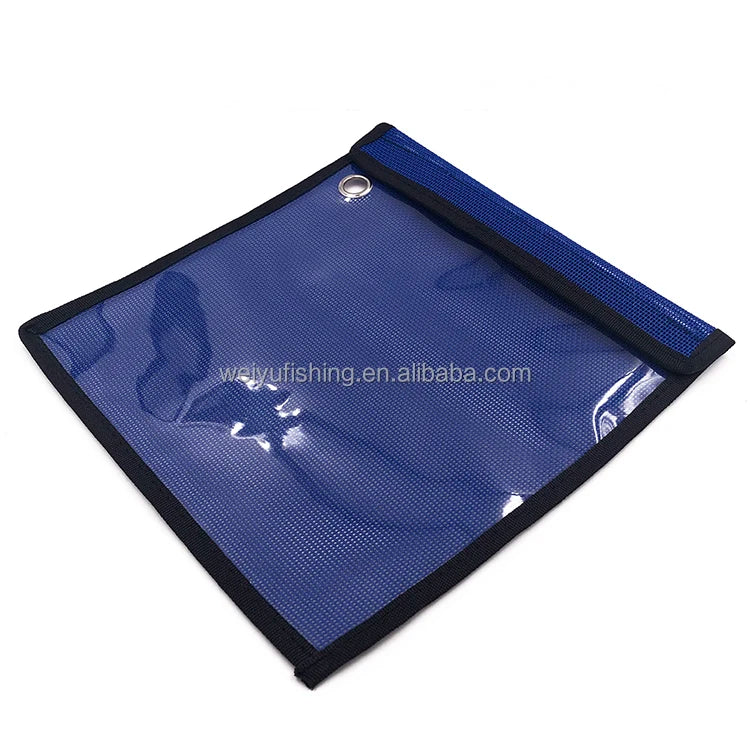 WeiyuFishing 8/10/12" PVC Mesh Lure Fishing Bag Multi-purpose Trolling Lure & Bait Net Storage Superior Tackle Packaging