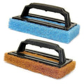 Heavy Duty Nylon Griddle Cleaning Pad 4" X 5.25" Quick Clean Scouring Pads for Baked-on Food & Cooking Oils