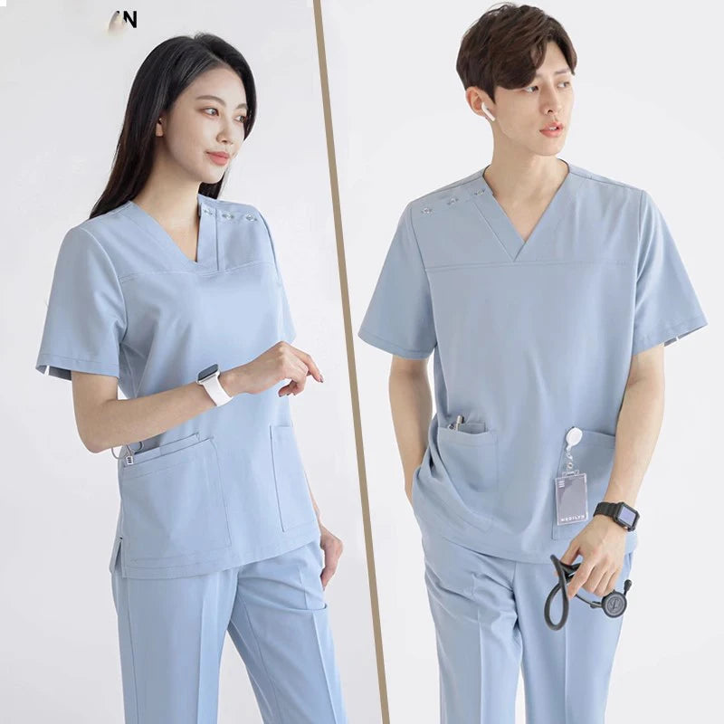 OEM Customized logo Design Wholesale Short Length High Quality Medical Lab Coats Coats Doctor Nurse Uniform MegaBDM