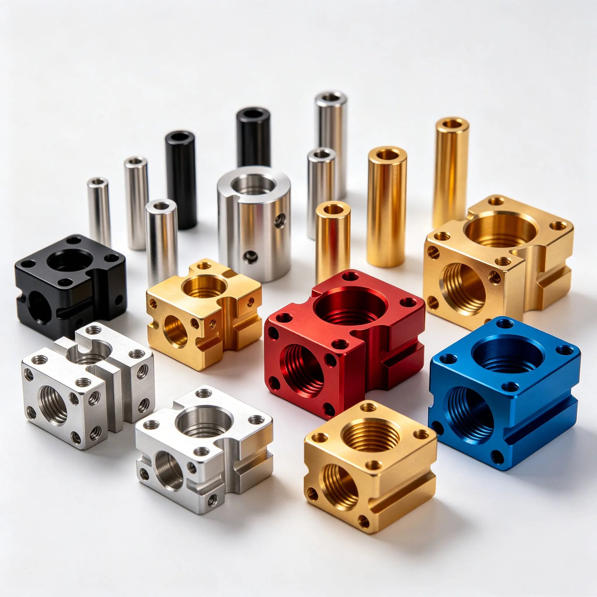 ROOVO CNC Machining Milling Anodized Parts Steel Machining Manufacture Service