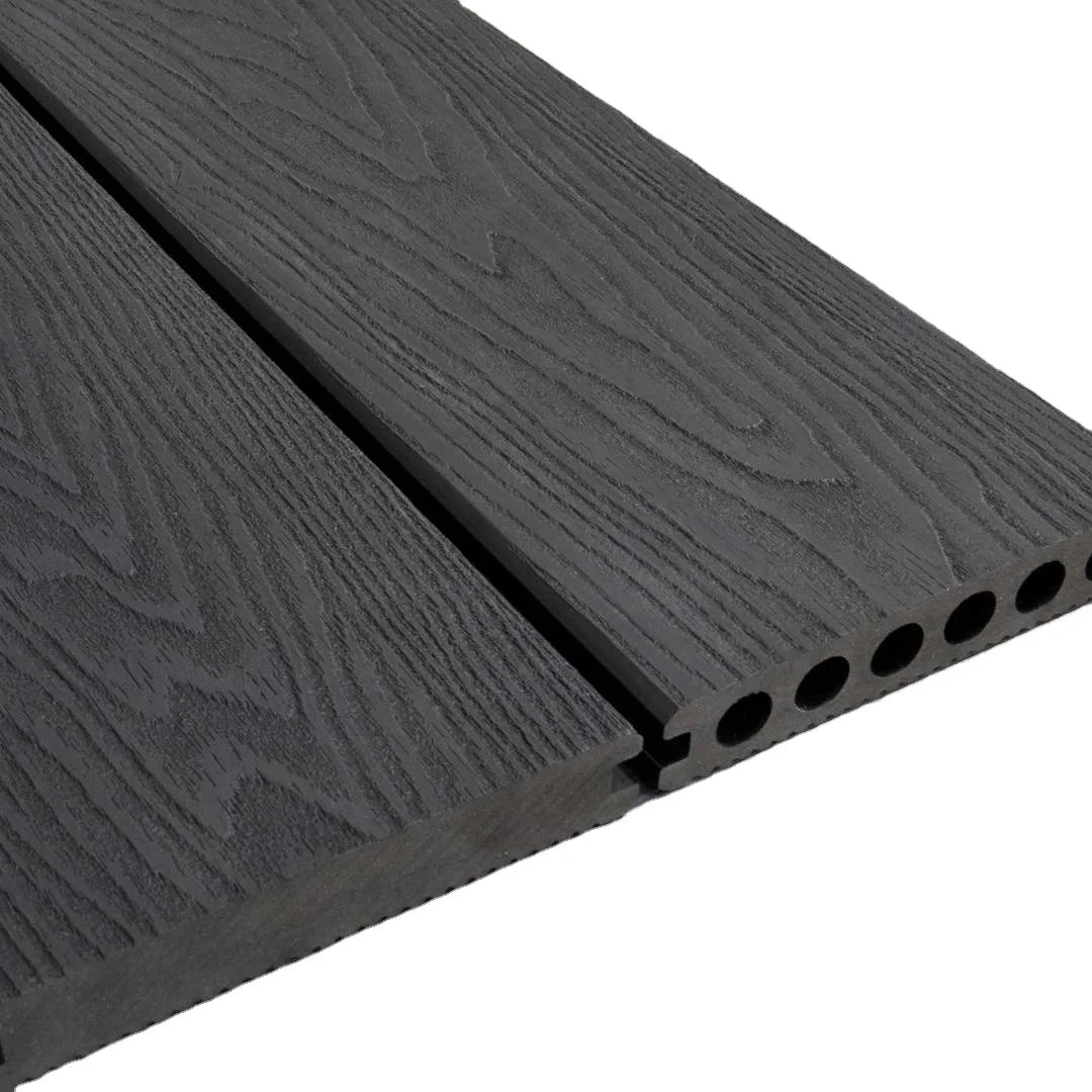 Made China Anti-Slip WPC Laminate Flooring for Outdoor Patio Interlocking Composite Square Shape Waterproof WPC Industrial