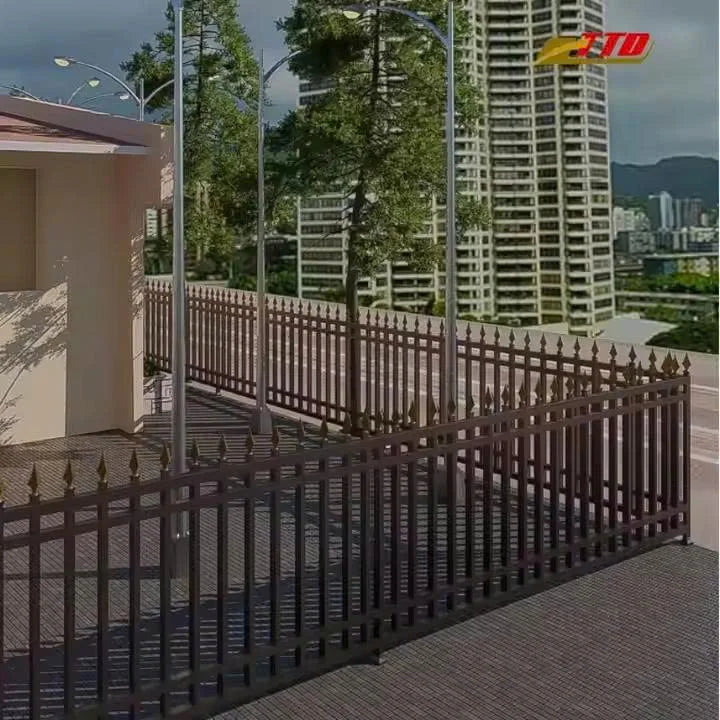Vietnam Manufacturer's Customizable Outdoor Panels Decorative Metal Fence Spikes for Garden Farm Use Fencing Trellis Gates