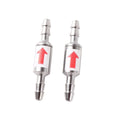 Metal Fish Tank One Way Non Return Check Valve Aquarium System Stop Valve Diffuser Stainless Steel Air Check Valve