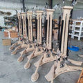 Solid Wood Maple for Studio and Home Use Pilates Gyro Pulley Tower with Weights MegaBDM