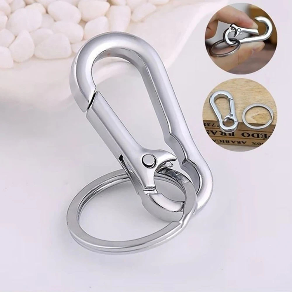 Wholesale Carabiner Keychain Portable Detachable Key Ring Classic Car Keychain With Ring