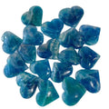 Wholesale Price Blue Fluorite Healing Throat Chakra Heart 5-6cm Polished Bulk Pocket Stones Small Gemstone Carvings Jewelry