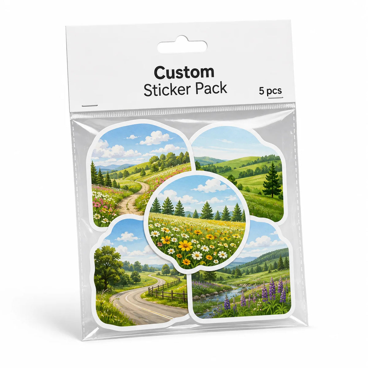 Custom Vinyl Sticker Packs in OPP Bagswaterproof Anime Stickers Ideal for Promotional Gifts. MegaBDM