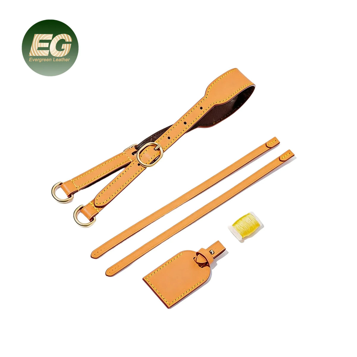 Lst536 Luxury Crossbody Hand Custom Handbag Strap for Shoulder Genuine Vachetta Leather Replacement Bag Straps MegaBDM