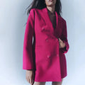 YKD032 Autumn New Women's Clothing High-end Fashion Temperament Double-breasted Suit Jacket Dress Muslim Womens Dresses Islami