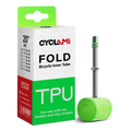 CYCLAMI Bicycle Tube Premium TPU Rim Tapes Strips MTB Bike Road Bike Folding Tire with Free Tire Patches