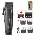 Kemei KM-1856 Electric Rechargeable Best Hair Trimmer Professional Cordless Barber Hair Clipper Trimmer Hair Cutting Machine