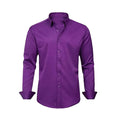 Breathable Men's Shirts 2026 Summer Men's Long-sleeved T-shirt Casual Business Fashion Embroidered Shirt Breathable Men's Shirt