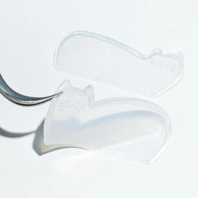 Professional Flat Lash Lift shields Reusable Korean Lash Lift Softening Pads 2 Pcs Private Label ultra Thing Soft Rod Lash Lift