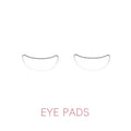Silicone Anti-Wrinkle Eye Patches Moisturizing Anti-Aging Smoothing Pads Intimates Accessories for Wrinkle Prevention