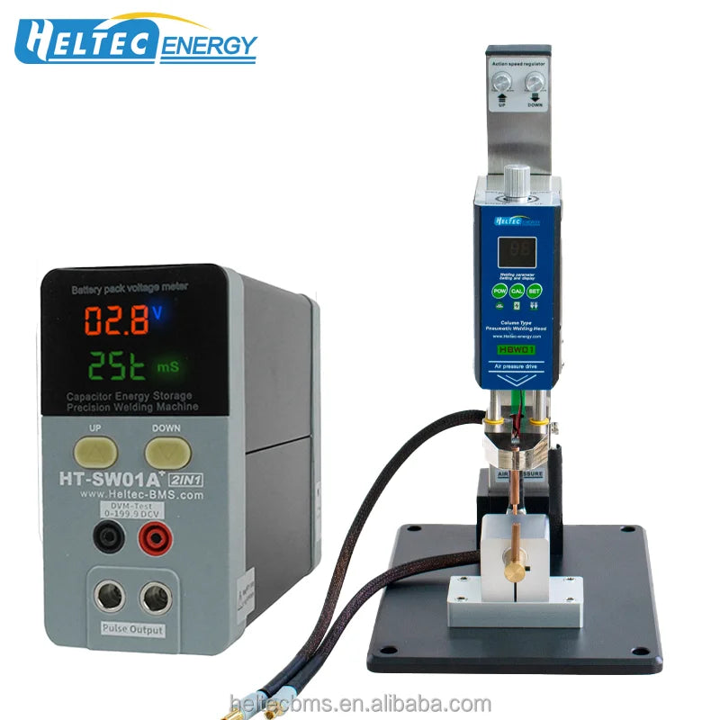 Complete Set of Spot Welding Equipment Battery Spot Welder  High Efficiency High Compatibility Pneumatic Butt Welding Head