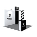 10x10 Aluminum Frame Tension Fabric Backdrop Stand  Pillowcase Advertising Trade Show Exhibitions Booth