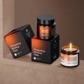 Custom Printed High-End Art Paper Candle Box Packaging with Matt Lamination & Embossing Custom Logo and Colors