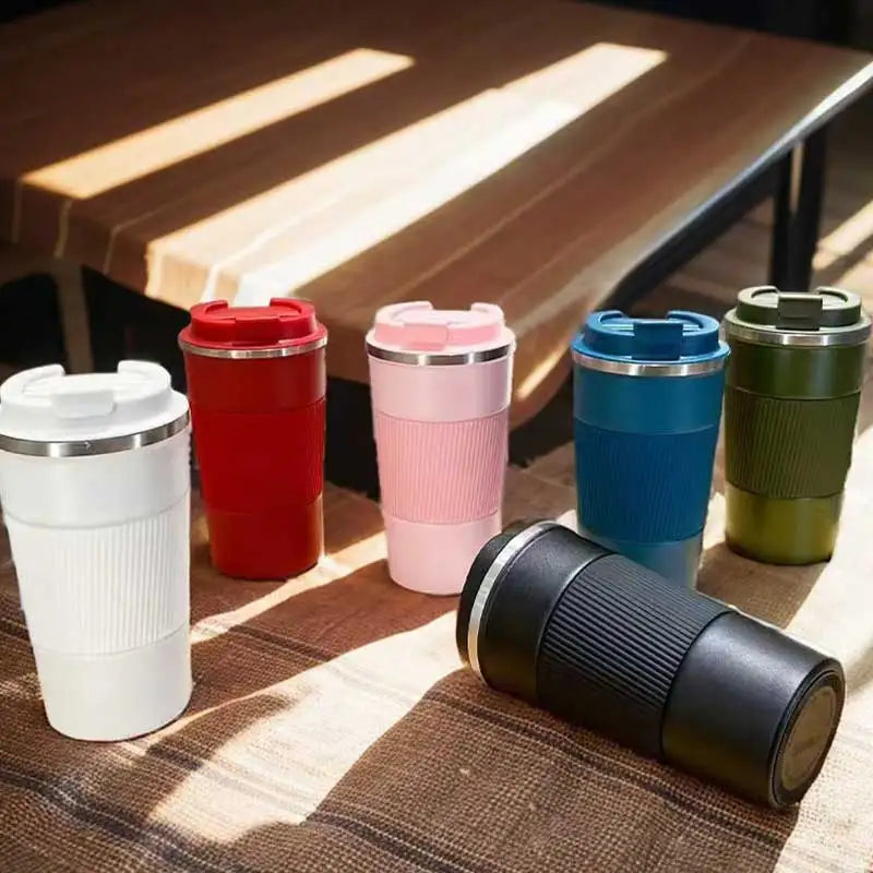 Luxury Unique Double Wall Lid Reusable Cute Travel Logo Printed Custom Stainless Steel Insulated Coffee Mug MegaBDM