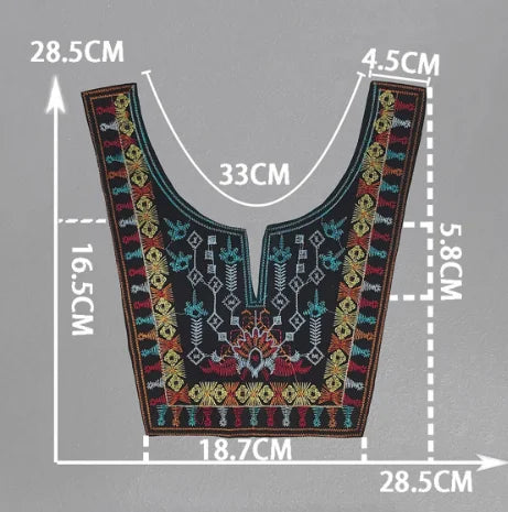 Sewing DIY Lace  Trim Ethnic Style Embroidery Clothing Accessories Performance Clothing Accessories Lace