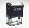 S-3355 WES Stamp Carimbo Plastic Stamp Self-inking Stamp for Office