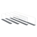 Wholesale Direct Sales Clear Acrylic Shelf Dividers