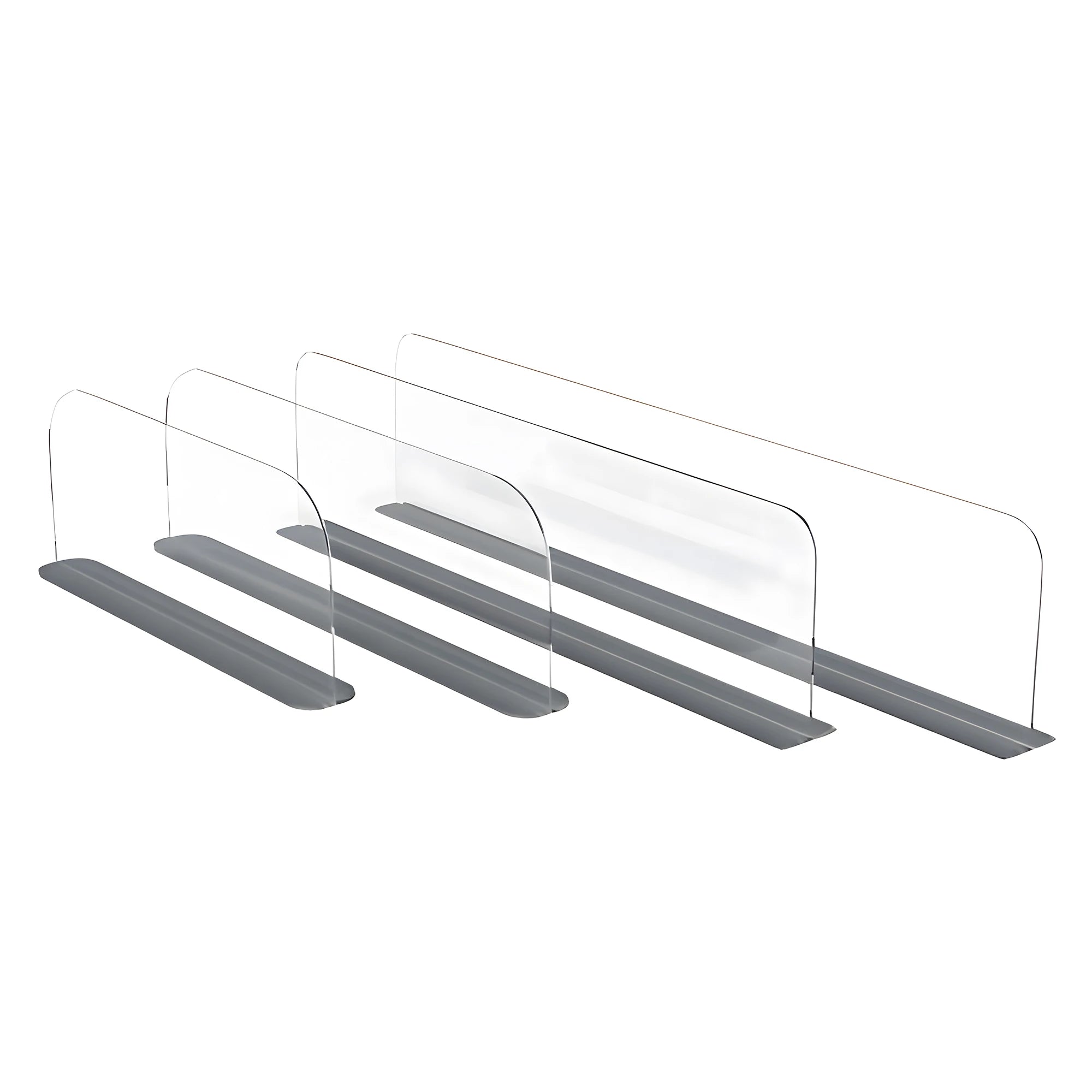Wholesale Direct Sales Clear Acrylic Shelf Dividers