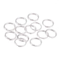 50 Pcs/100 Pcs/200 Pcs Key Ring Accessories Material Key Interface Ring Split Keychain Rings DIY Craft Metal MegaBDM