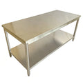 Stainless Steel Kitchen Workbench Commercial Food Preparation Table Workbench Restaurant Prep Station Customizable Workbench