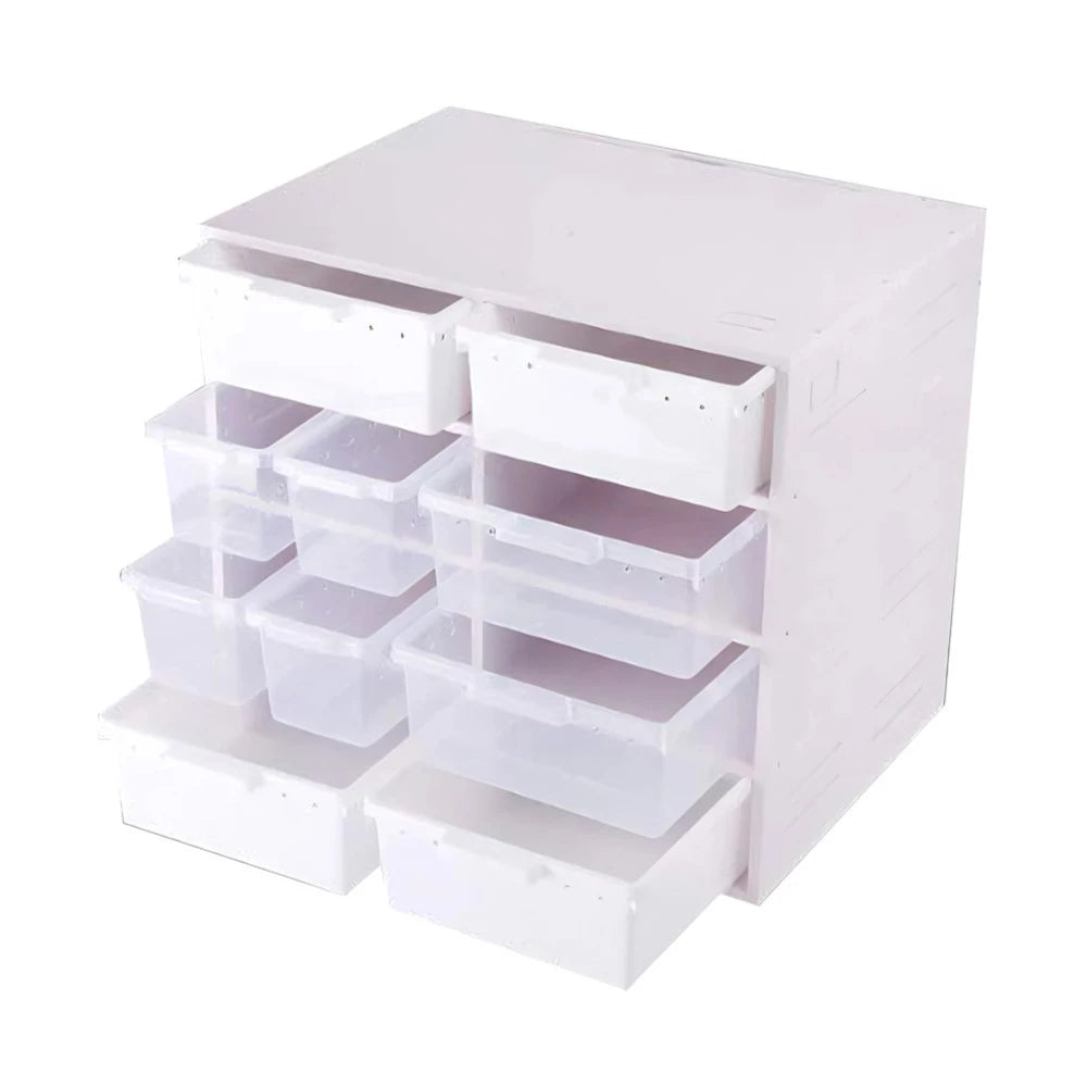 Factory Wholesale PVC Reptile Breeding Cabinet Drawer Pet Cages Multi-Layer Transparent White Customized Size Quadrate Print CDD