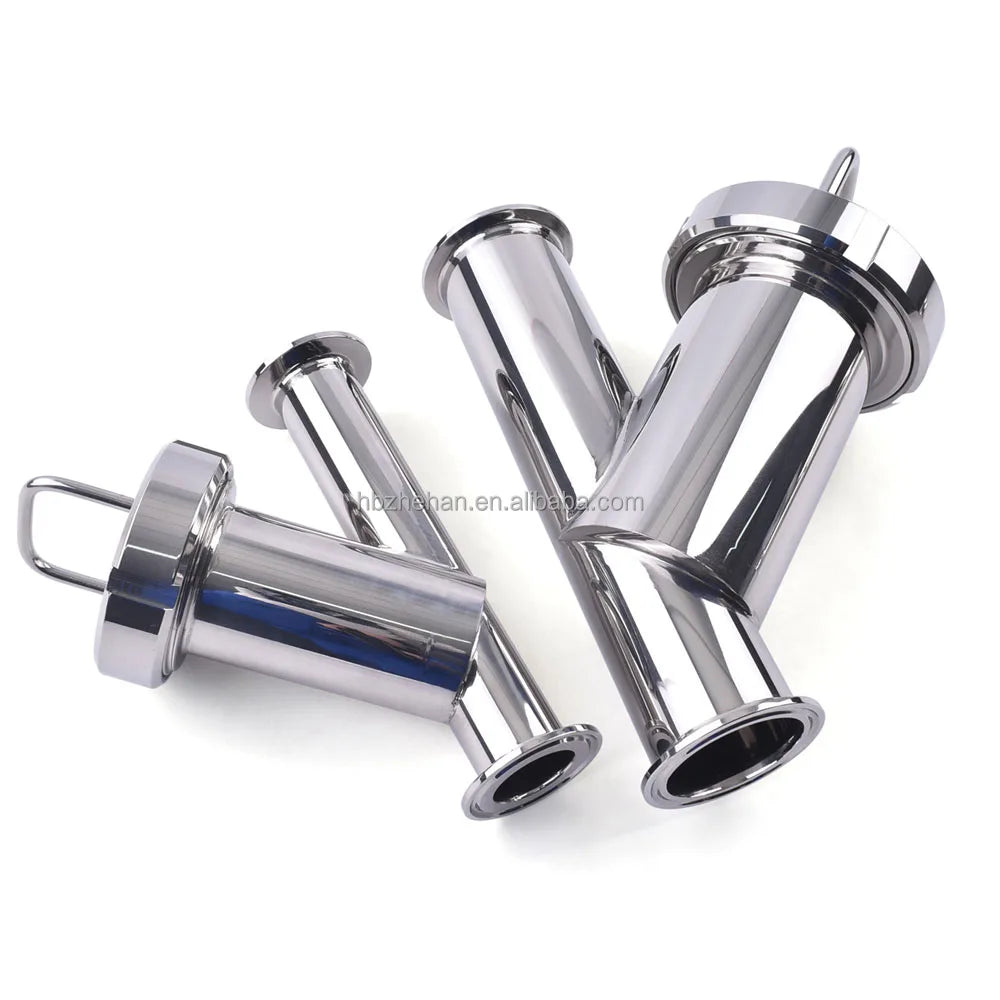 10 Inch Y-Type Perforated Inline Stainless Steel Filter 5 Micron Pre-Filter DN32 Liquid Elements Industrial Filtration Equipment