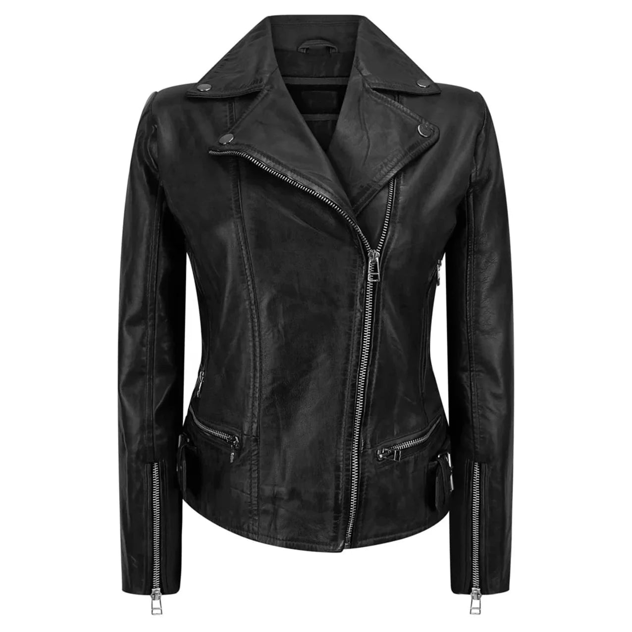 2026 New Design Women Leather Jacket High Quality Ladies Women Leather Jacket for Sale Premium quality