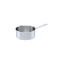 2025 Best Selling 12cm Cilindric Stainless Steel AISI 430 18/C Eco-Friendly Cookware Set Classic Kitchen Use Induction Ready