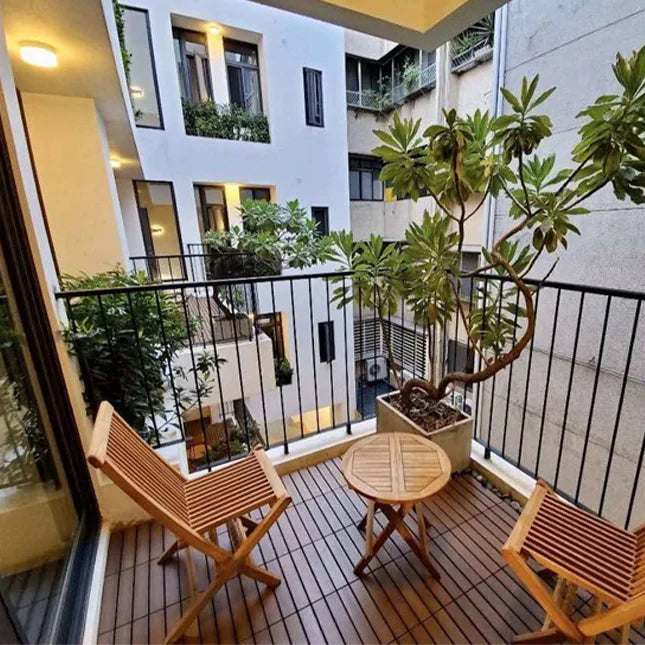 Best Price Reversible WPC Flooring Anti-Slip Waterproof Durable Brushed Wood Grain Surface Outdoor Garden Graphic Design