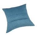 Wholesale Custom Pattern Blue Velvet Embossed Nordic Style Throw Pillow 45*45 Cm Square Shape Washable Pillow Cases