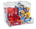 Wall Mount Two Compartment Clear Acrylic High Transparency Eco-Friendly Dispensers for Candy and Chocolate