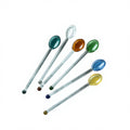Modern Minimalist Handmade Eco-Friendly Heat-Resistant Lightweight Colored Durable Borosilicate Glass Spoons Chien Keng 15cm MegaBDM