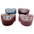 125x100x45H mm  Irregular metal tin box with open lid for packing foodtoolsaccessoriescosmeticscandies