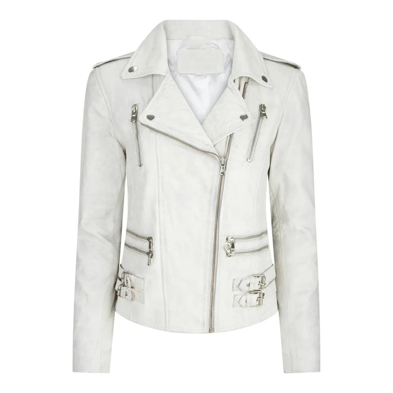 Wholesale Autumn women's Leather Jacket casual Women's Ladies Casual Short Leather Jackets Coats With Button Pocket Clothes