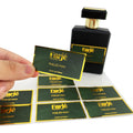 Factory Wholesale Deluxe Printed Vinyl Perfume Waterproof Label Stickers