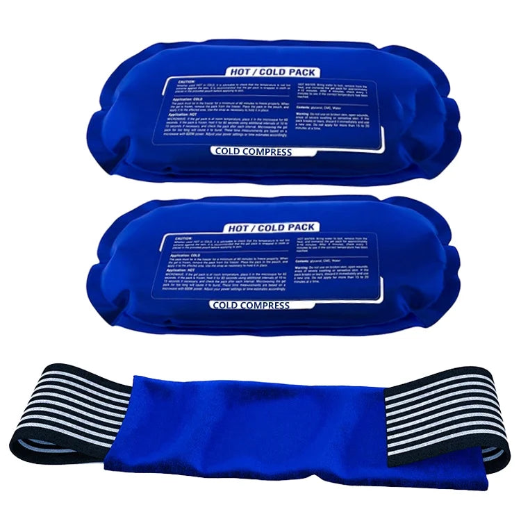 Factory Reusable New Product Gel Pack Cold Hot Pack Soft Cloth Ice Packs Gel Ice Pack Body Pain Relief Hot Cold Therapy Pack