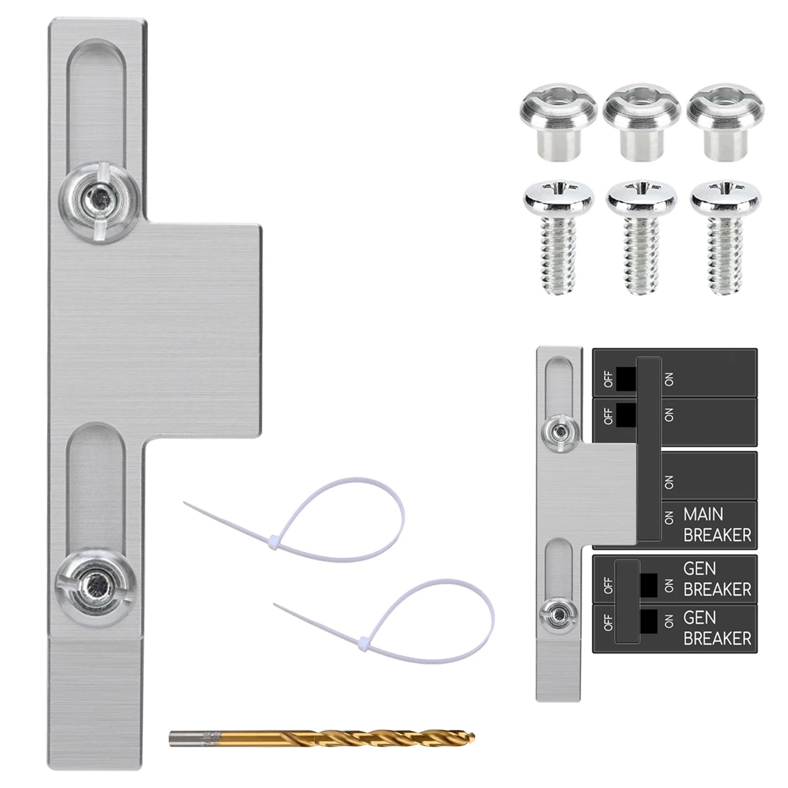 Professional Electrical Interlock Kit for Square D Homeline Meter Main 150 or 200 Amp Panels(SD-200SA)