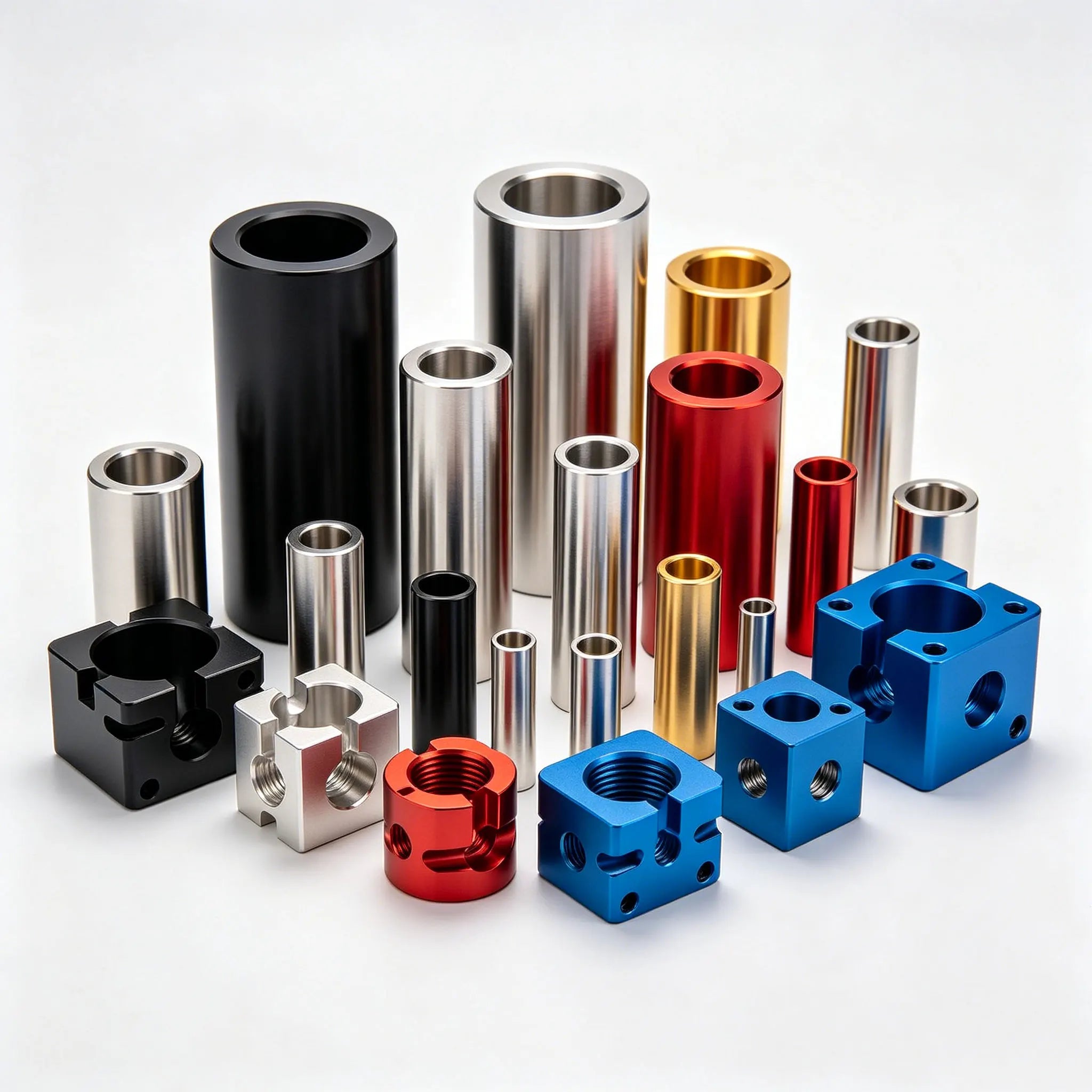 China Accuracy Machining Cnc Parts Aluminum 6061 -t6 7075 Hardware Alu Cnc Machining Custom Made Parts Service