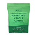 Super Greens Gummies Multivitamin Bears Superfood Gummy with Spirulina Chlorella Prebiotics and Fiber for Digestive Health MegaBDM