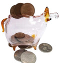 Customized High Quality Murano Lampwork Glass Cow-Shaped Piggy Bank for Children Custom Logo Chien Keng Brand