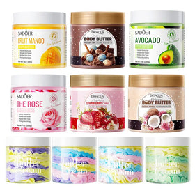 Private Label Avocado Mango Rose Avocado Wholesale Rainbow Body Lotion Avocado Body Butter Cream Lotion for All Skin Types